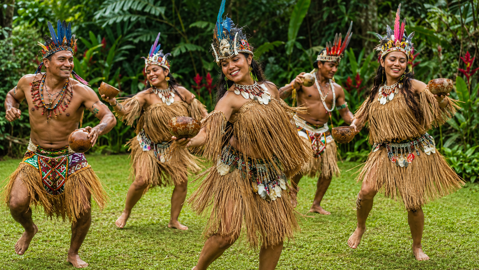 Danza tradicional de comunidades amazónicas